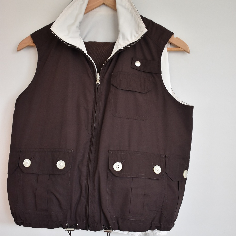 Lauren Ralph Lauren (LRL) Women's Reversible Vest Size Large